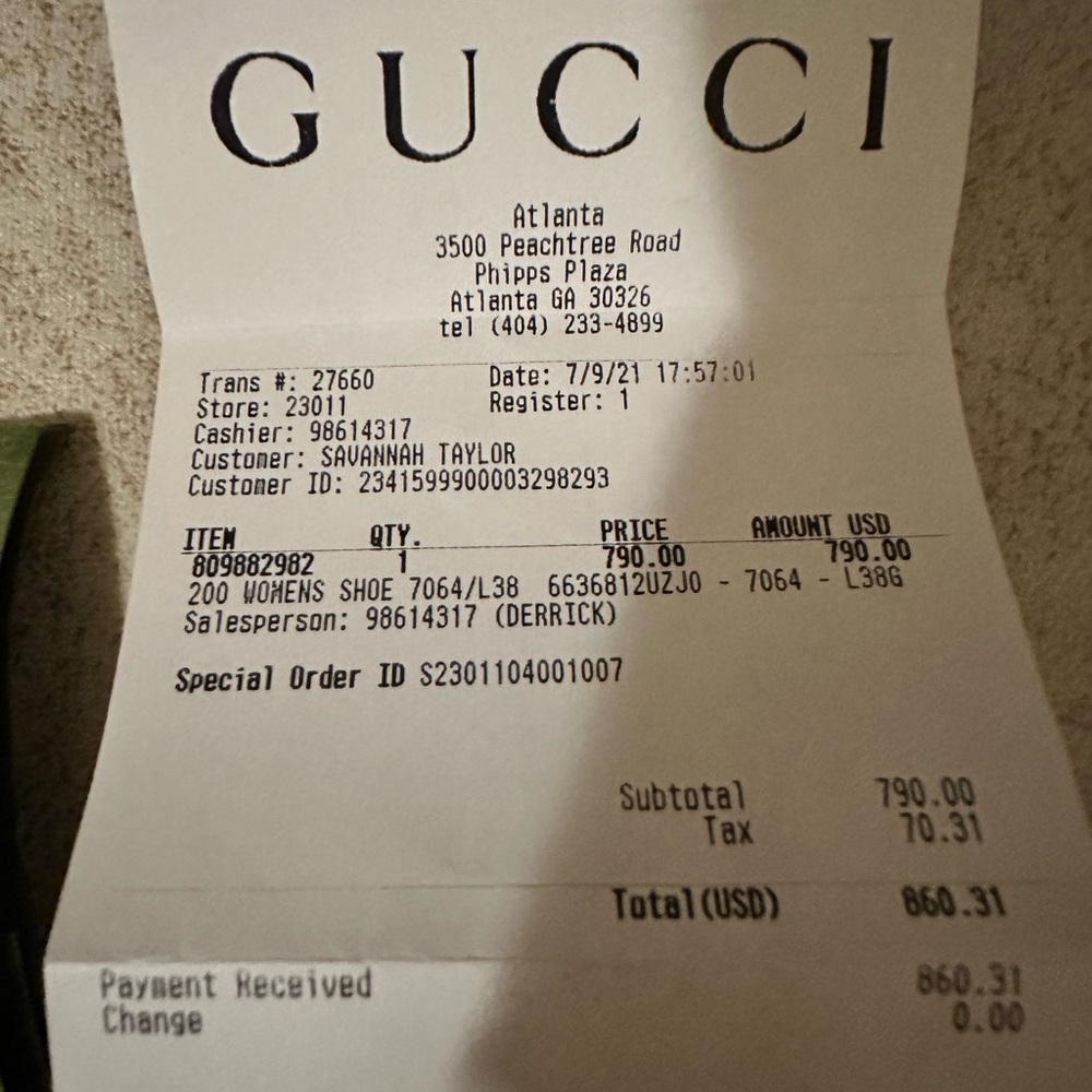 Gucci Womens Rhyton ‘GG Monogram - multi color’ - Picture 13 of 13